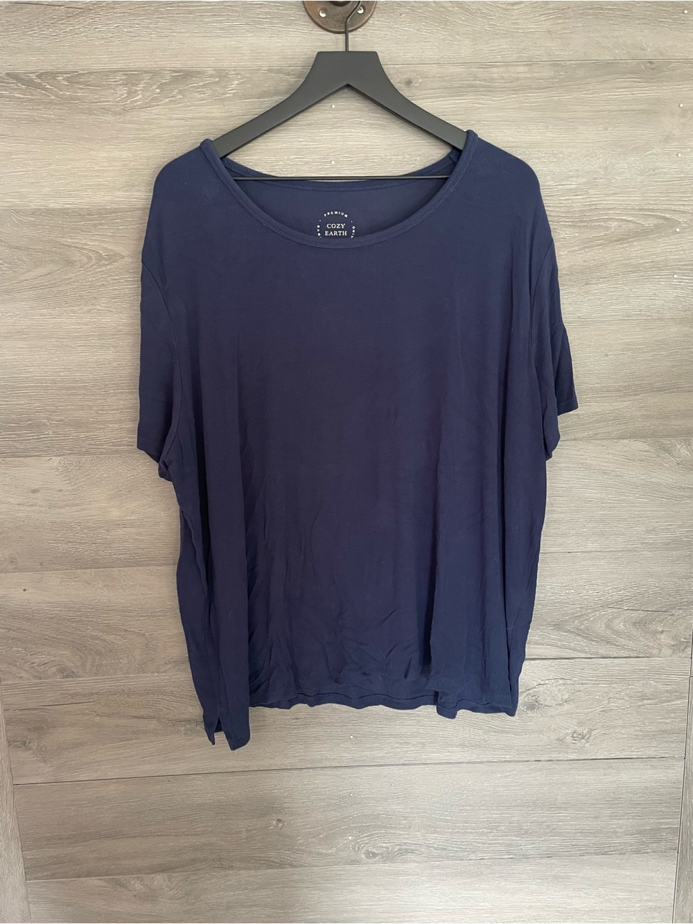Cozy Earth Ribbed Lounge Tee